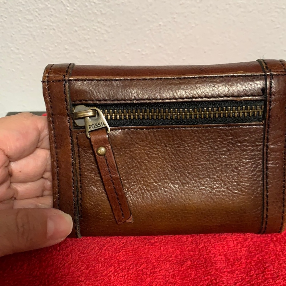 FOSSIL, Leather Wallet,